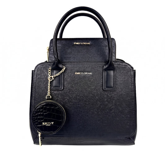 The Emily Loran Saffiano Tote
